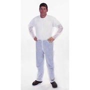 SAFETY ZONE Disposable Coverall, M, White, Polypropylene DCWH-MD